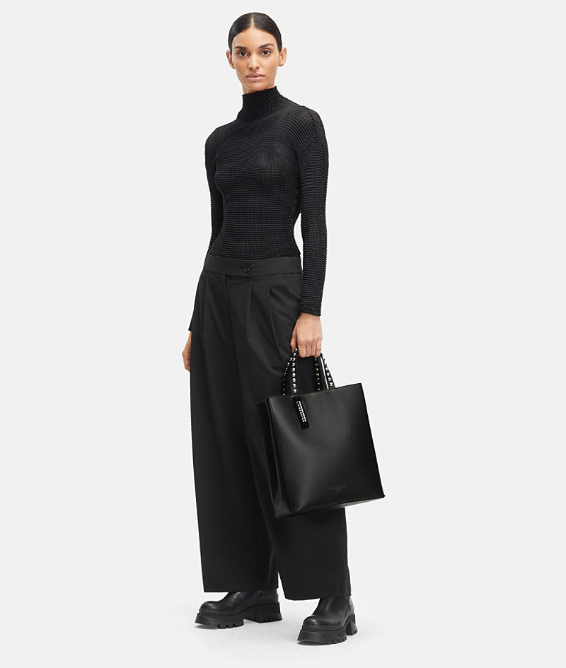 Paper Bag Tote M Black