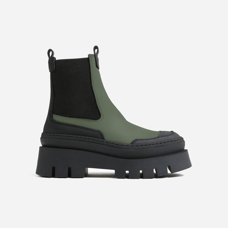 Evi Ann Black Khaki